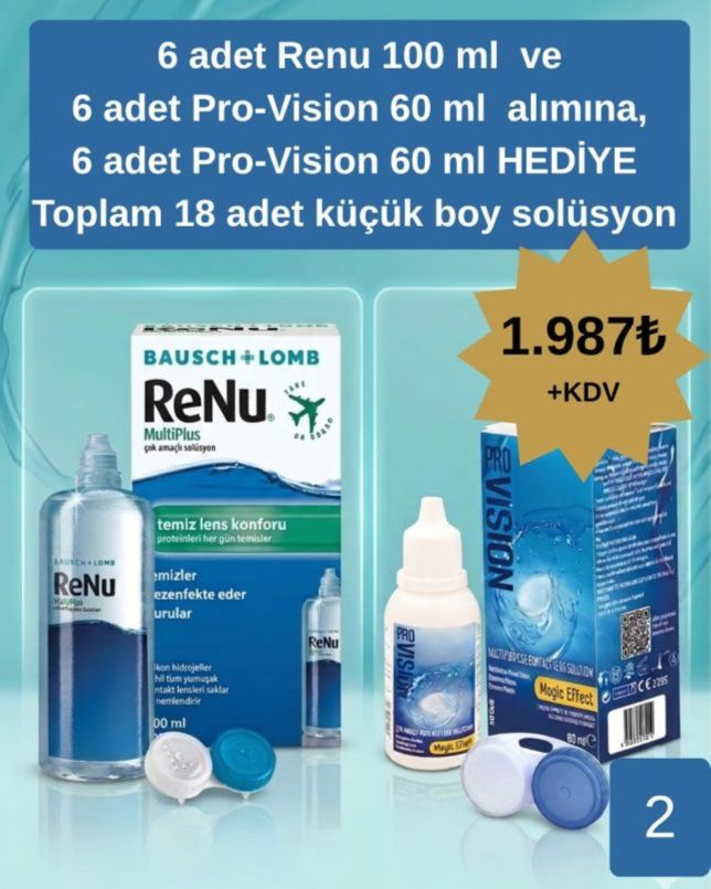 A2 KAMPANYA RENU 100ML & PV 60ML 18'Lİ