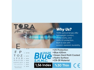 TORA 1,56 SV BLUE S-HMC UV420