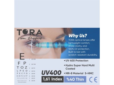 TORA 1,61 SV ASPH S-HMC UV400