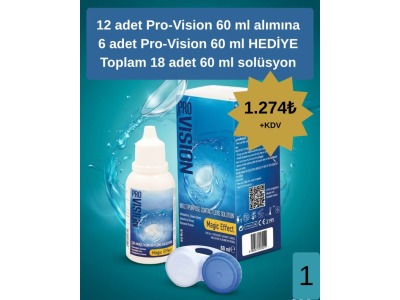 A1 KAMPANYA PRO-VISION 60 ML 18'Lİ